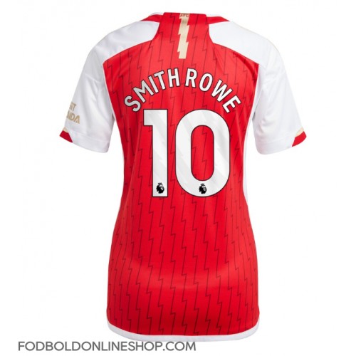 Arsenal Emile Smith Rowe #10 Hjemmebanetrøje Dame 2023-24 Kortærmet